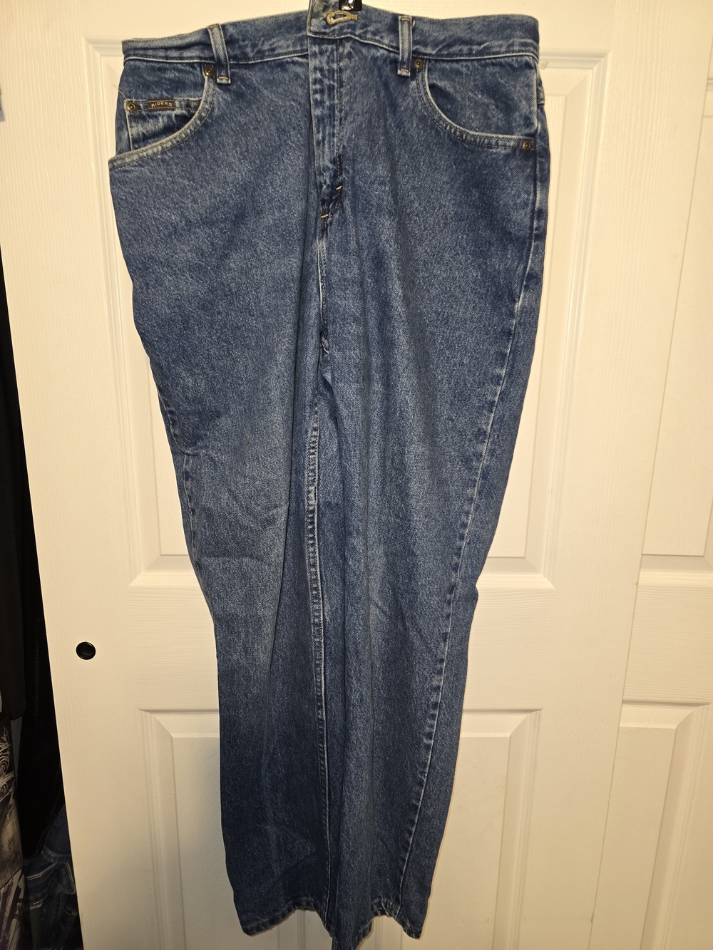 Riders by Lee Classic Straight-Leg Medium Blue Jeans